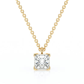 Pendentif solitaire diamant Une Promesse - 5