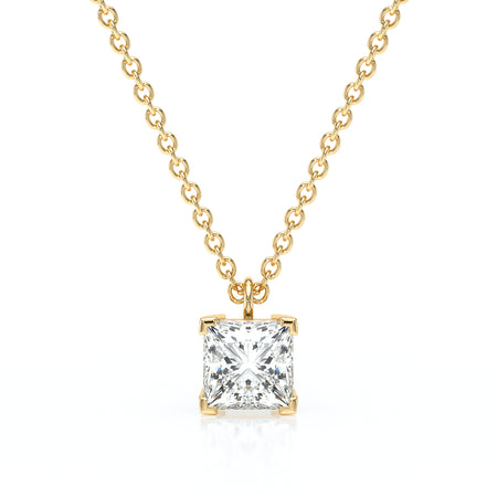 Pendentif solitaire diamant Une Promesse - 5
