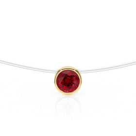 Pendentif solitaire rubis Nuit de Noces - 3