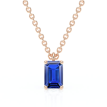 Pendentif solitaire saphir Une Promesse - 3