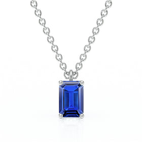 Pendentif solitaire saphir Une Promesse - 3