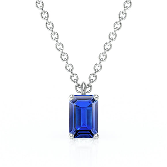 Pendentif solitaire saphir Une Promesse - 3