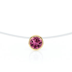 Pendentif solitaire tourmaline Nuit de Noces - 3