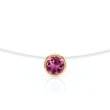 Pendentif solitaire tourmaline Nuit de Noces - 3