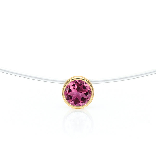 Pendentif solitaire tourmaline Nuit de Noces - 3