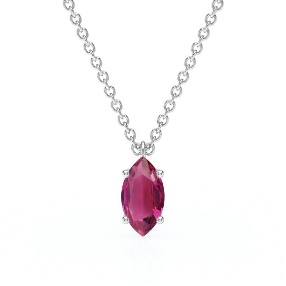 Pendentif solitaire tourmaline Une Promesse - 4