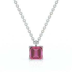 Pendentif solitaire tourmaline Une Promesse - 5