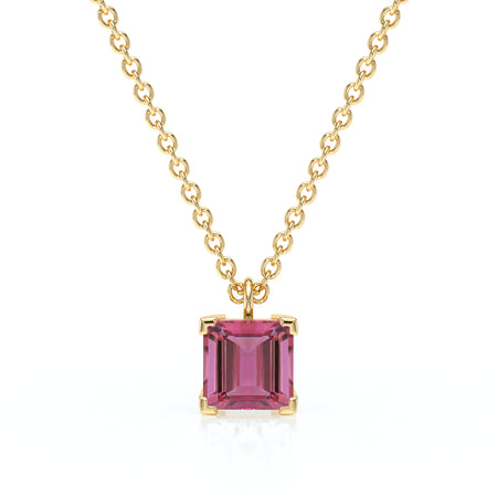 Pendentif solitaire tourmaline Une Promesse - 5