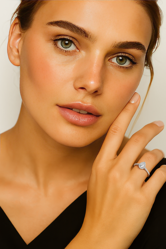 Parure bijoux diamant Promets Moi - 4