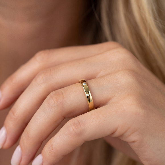 Alliance rubis Ruban Je Le Veux - 2,5mm