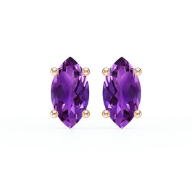 Boucles d’oreilles améthyste Une Promesse - 4