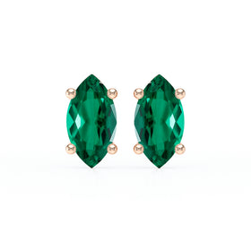 Boucles d’oreilles émeraude Une Promesse - 4
