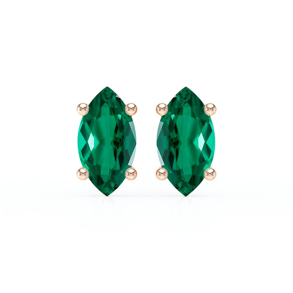 Boucles d’oreilles émeraude Une Promesse - 4