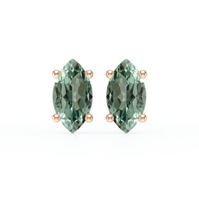 Boucles d’oreilles saphir vert Une Promesse - 4