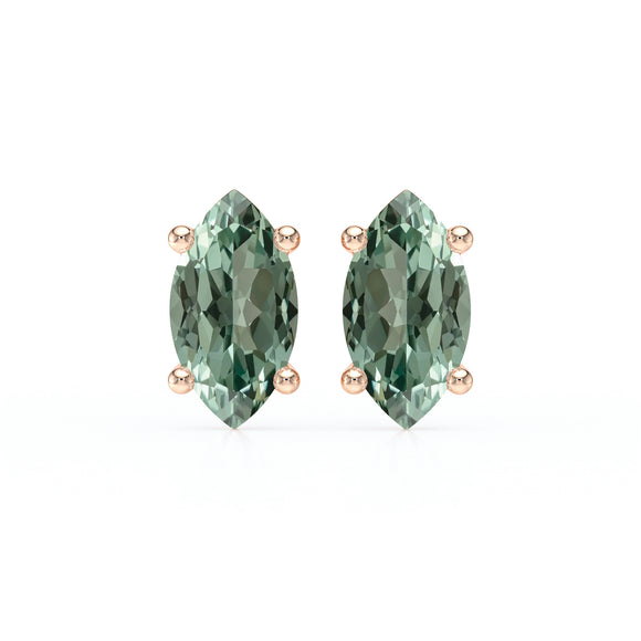 Boucles d’oreilles saphir vert Une Promesse - 4