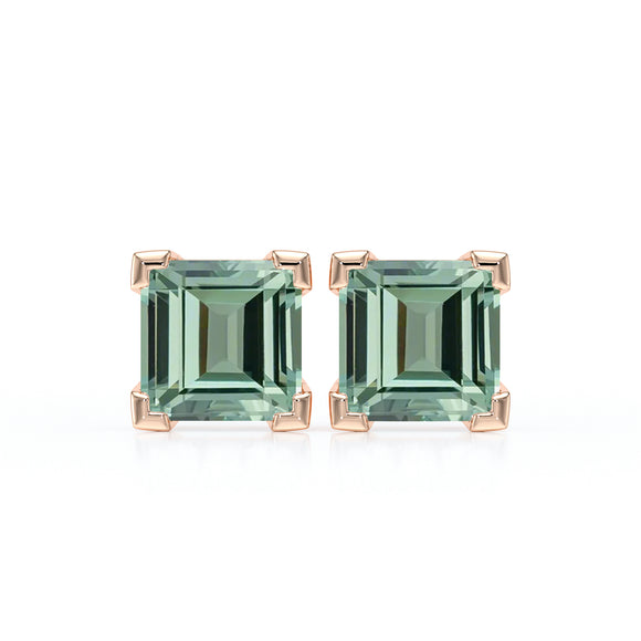 Boucles d’oreilles saphir vert Une Promesse - 5