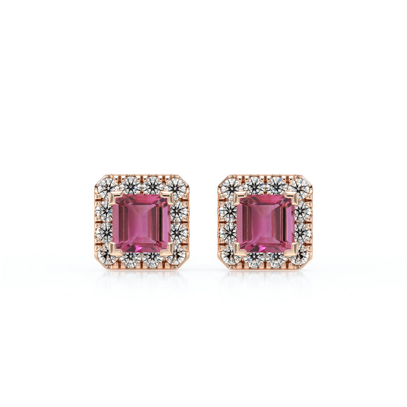 Boucles d’oreilles tourmaline et diamant Coup de Foudre - 6