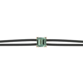 Bracelet cordon saphir vert Lune de Miel - 6