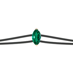 Bracelet cordon émeraude Lune de Miel - 2