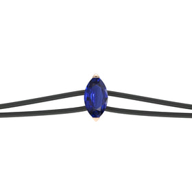Bracelet cordon saphir Lune de Miel - 2