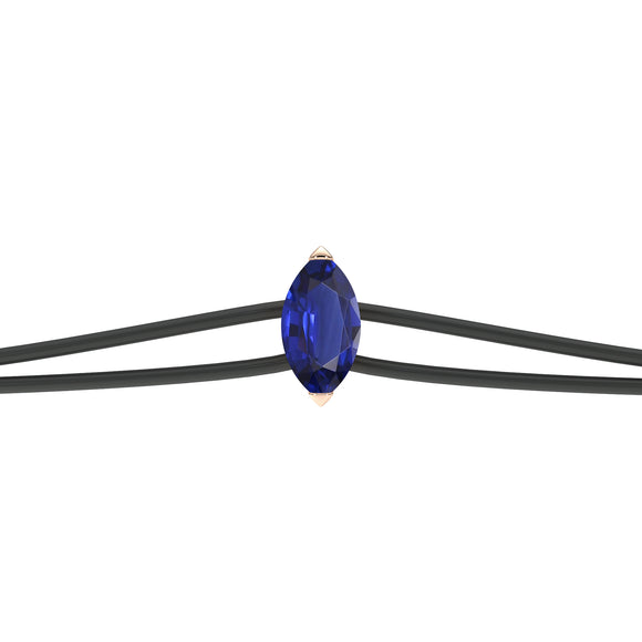 Bracelet cordon saphir Lune de Miel - 2