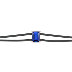 Bracelet cordon saphir Lune de Miel - 3