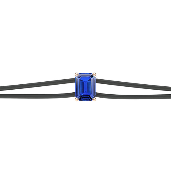 Bracelet cordon saphir Lune de Miel - 3