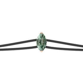 Bracelet cordon saphir vert Lune de Miel - 2