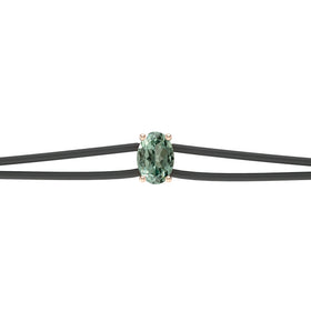 Bracelet cordon saphir vert Lune de Miel - 5