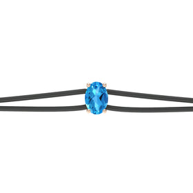 Bracelet cordon topaze Lune de Miel - 5