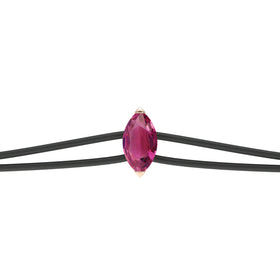Bracelet cordon tourmaline Lune de Miel - 2