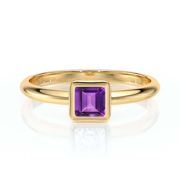 Solitaire améthyste Nuit de Noces – 3