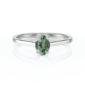 Solitaire saphir vert Une Promesse – 2