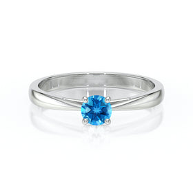 Solitaire topaze Lune de Miel – 2