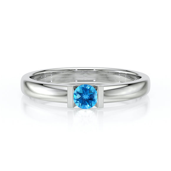 Solitaire topaze Pour Toujours - 2