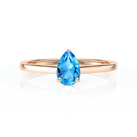Solitaire topaze Une Promesse – 1