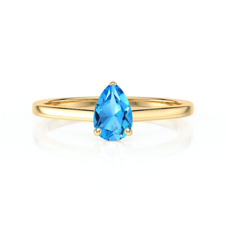 Solitaire topaze Une Promesse – 1