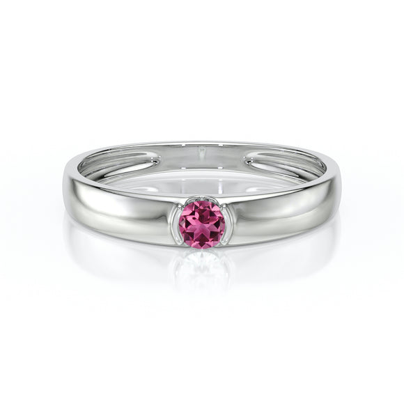 Solitaire tourmaline Amour de Minuit - 2