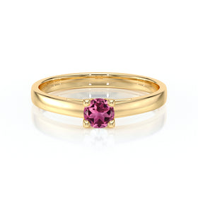 Solitaire tourmaline Lune de Miel – 1