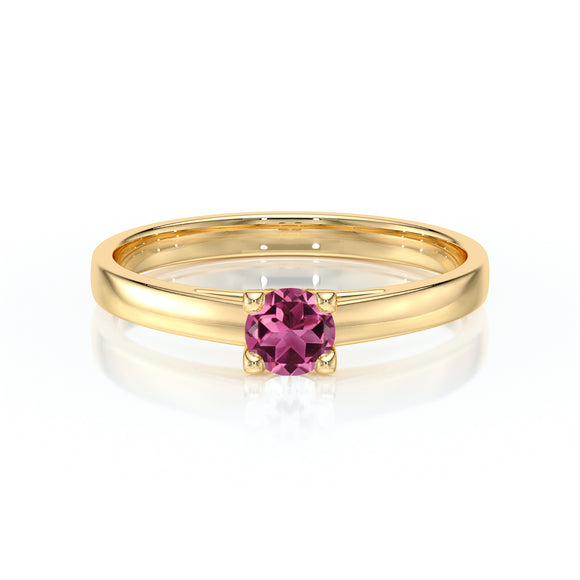 Solitaire tourmaline Lune de Miel – 1