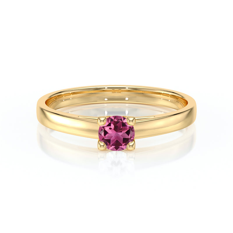 Solitaire tourmaline Lune de Miel – 1