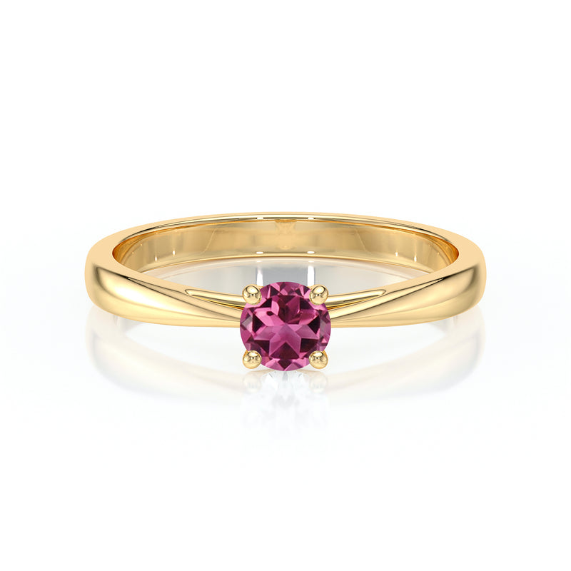 Solitaire tourmaline Lune de Miel – 2
