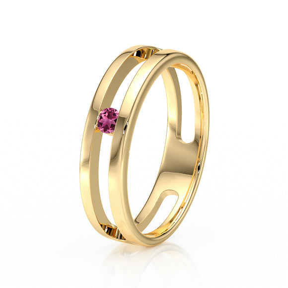 Solitaire tourmaline Pour Toujours - 1