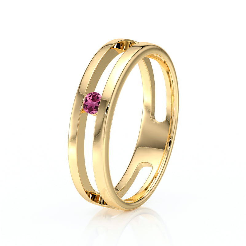 Solitaire tourmaline Pour Toujours - 1