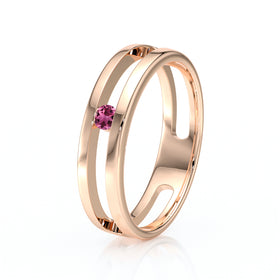 Solitaire tourmaline Pour Toujours - 1