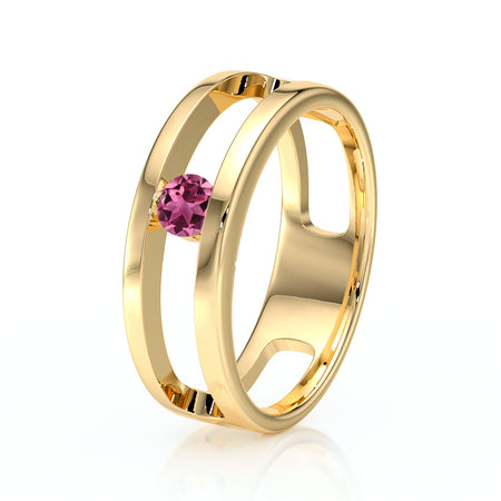 Solitaire tourmaline Pour Toujours - 5