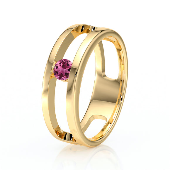 Solitaire tourmaline Pour Toujours - 5