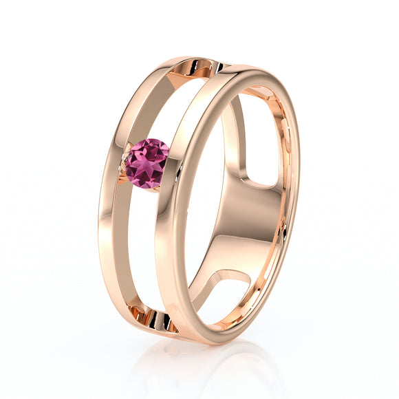 Solitaire tourmaline Pour Toujours - 5