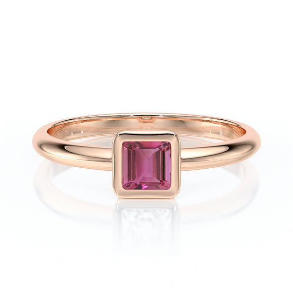 Solitaire tourmaline Nuit de Noces – 3