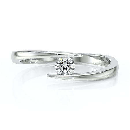 Solitaire diamant Etincelle d’Amour - 1